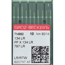GROZ BECKERT Leather point industrial sewing machine needles 134LR SIZE 90/14